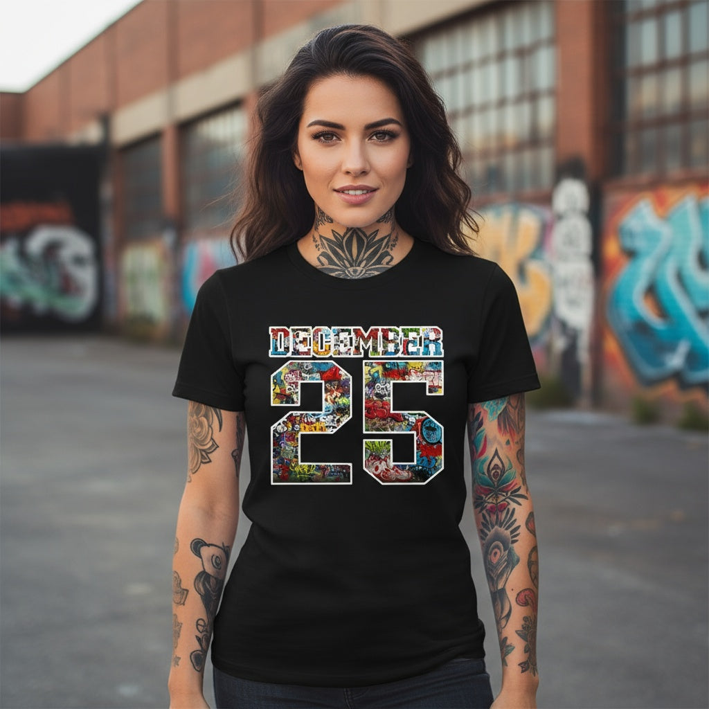 Graffiti Christmas Hoodie/Crew Neck/Shirt