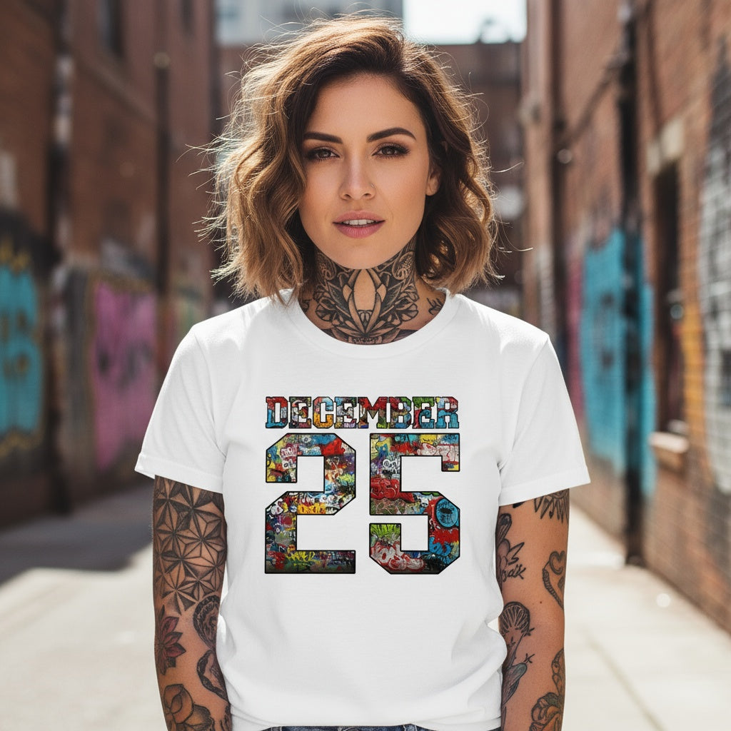 Graffiti Christmas Hoodie/Crew Neck/Shirt